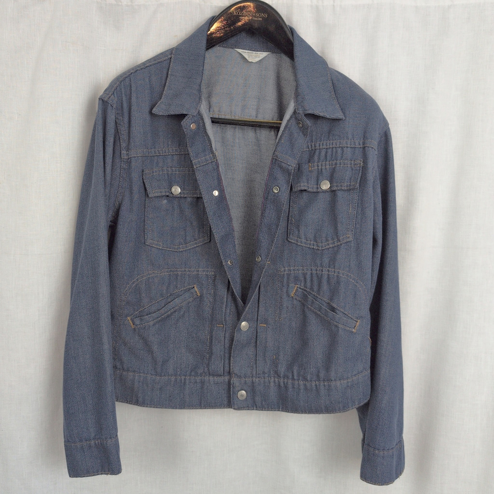 Vintage Selvage Denim Type II Snap Button Trucker Jacket